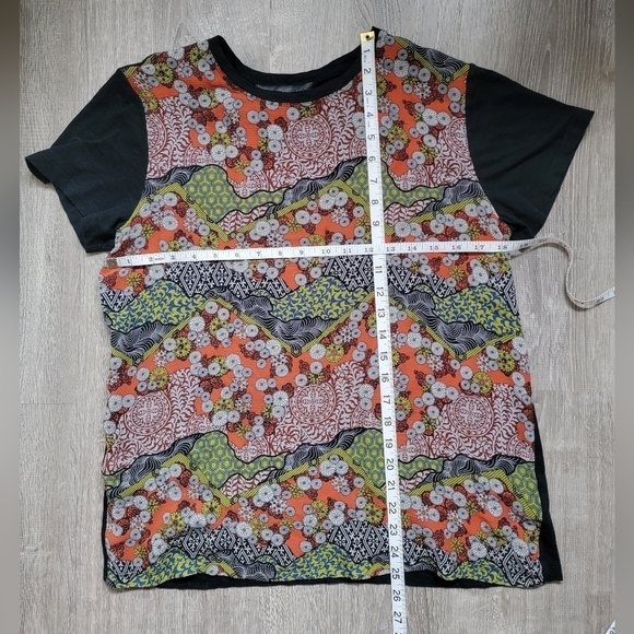 PROENZA SCHOULER 100% Silk Short Sleeve Top - Picture 5 of 6